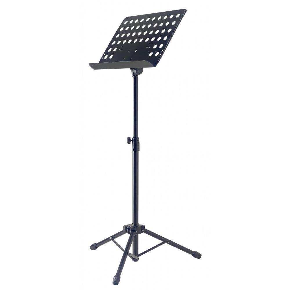 Stagg MUS-A5 BK Heavy Duty Orchestral Music Stand | MUS-A5 BK - DY Pro Audio