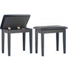 Stagg PBF23 BKM SBK Matt Black Piano Bench with Storage - DY Pro Audio