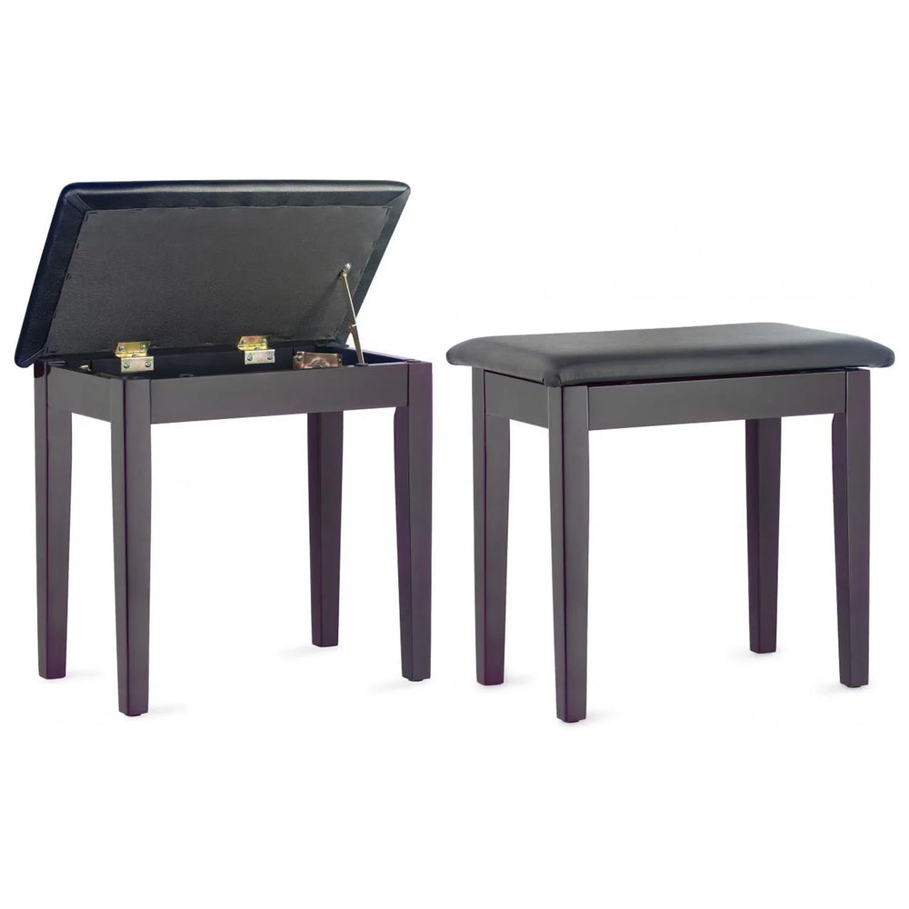 Stagg PBF23 RWM SBK Rosewood Piano Bench with Storage - DY Pro Audio