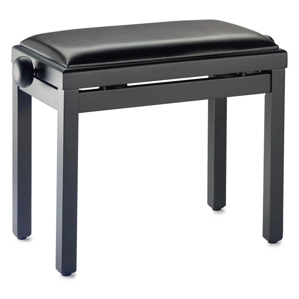 Stagg PBF39 BKM SBK Black Matt Piano Bench With Vinyl Top - DY Pro Audio