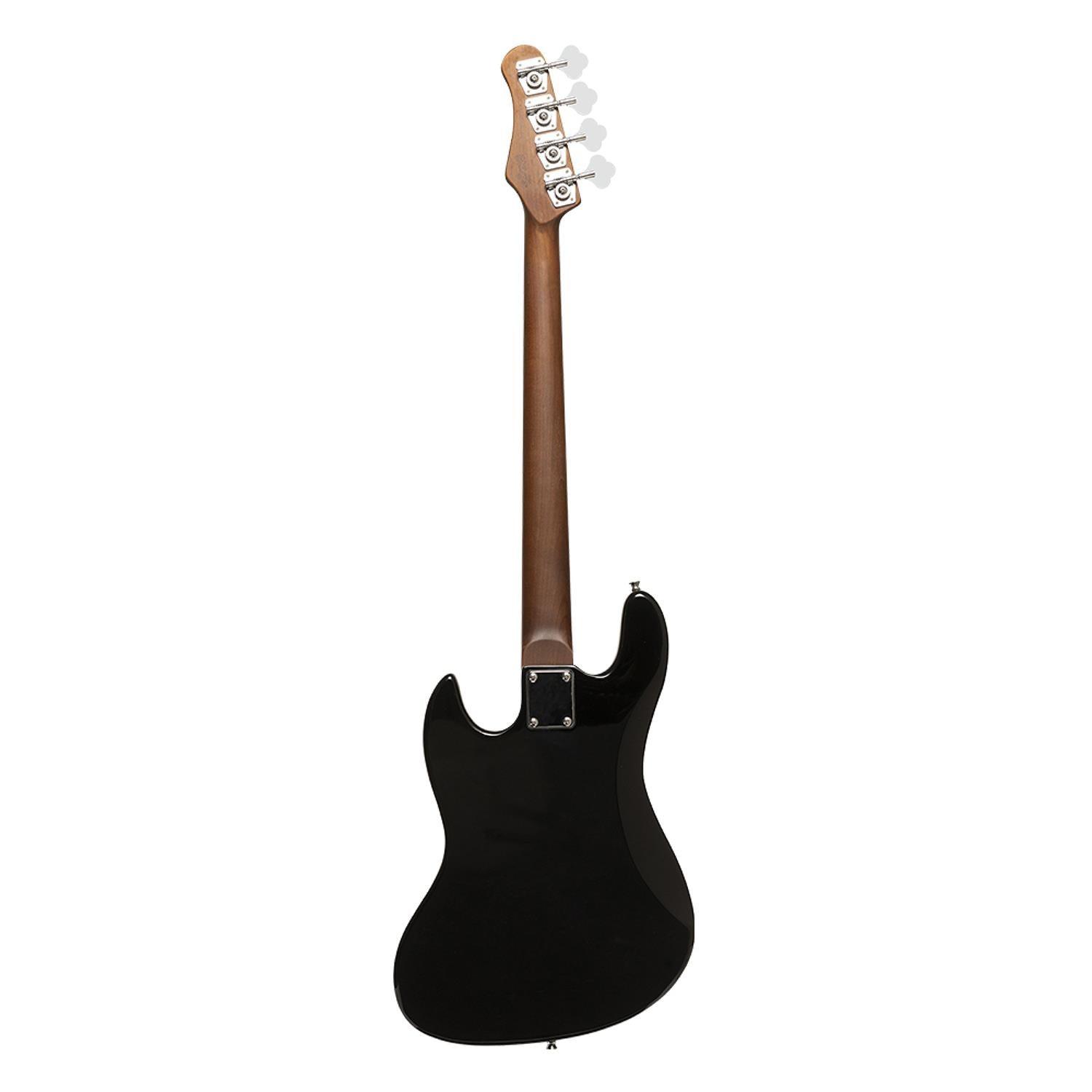 Stagg SBJ-30 BLK Black Standard J Bass Guitar - DY Pro Audio