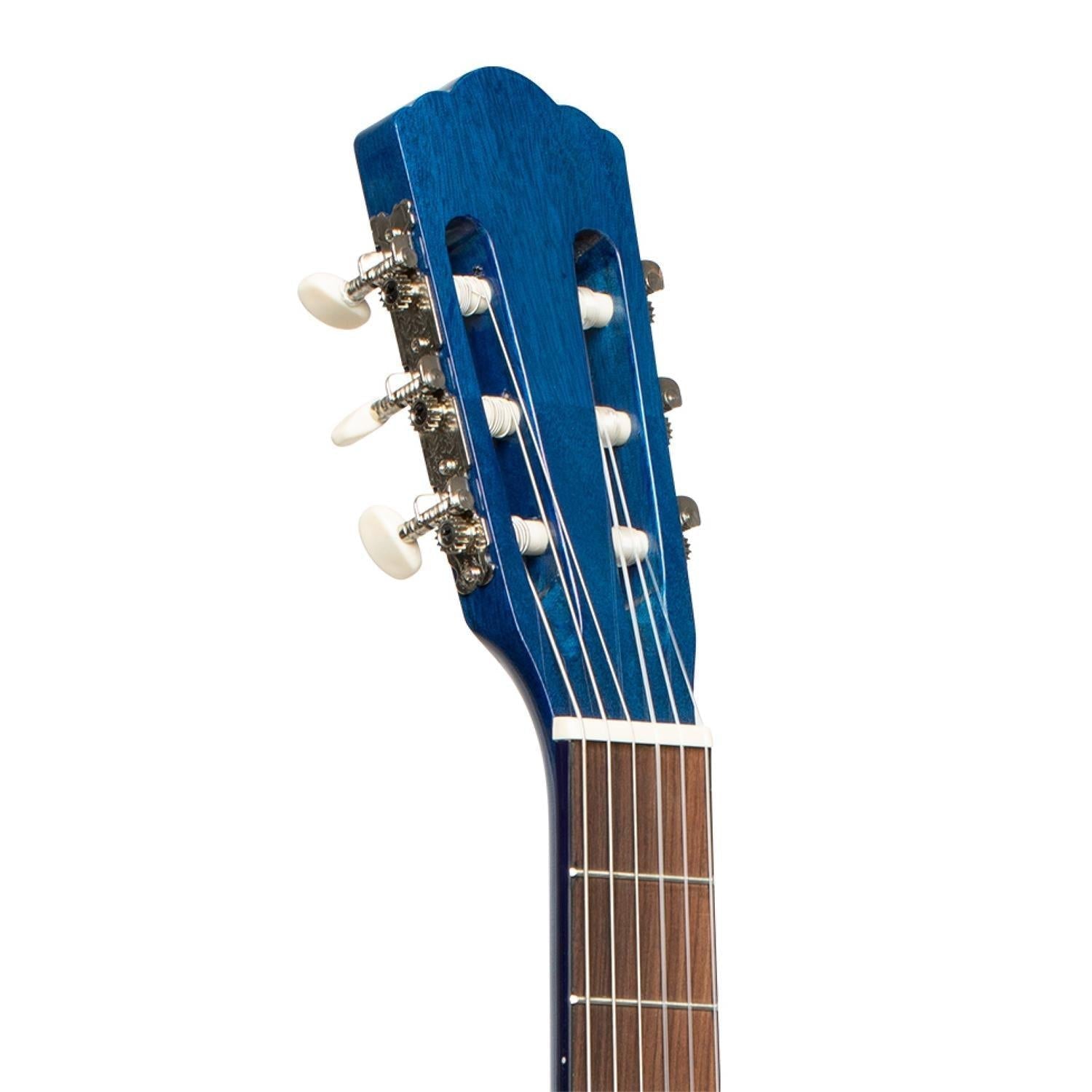 Stagg SCL50 3/4-Blue Classical Guitar - DY Pro Audio