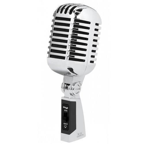Stagg SDMP40CR Retro Vintage Microphone 50's Style | SDMP40 CR - DY Pro Audio