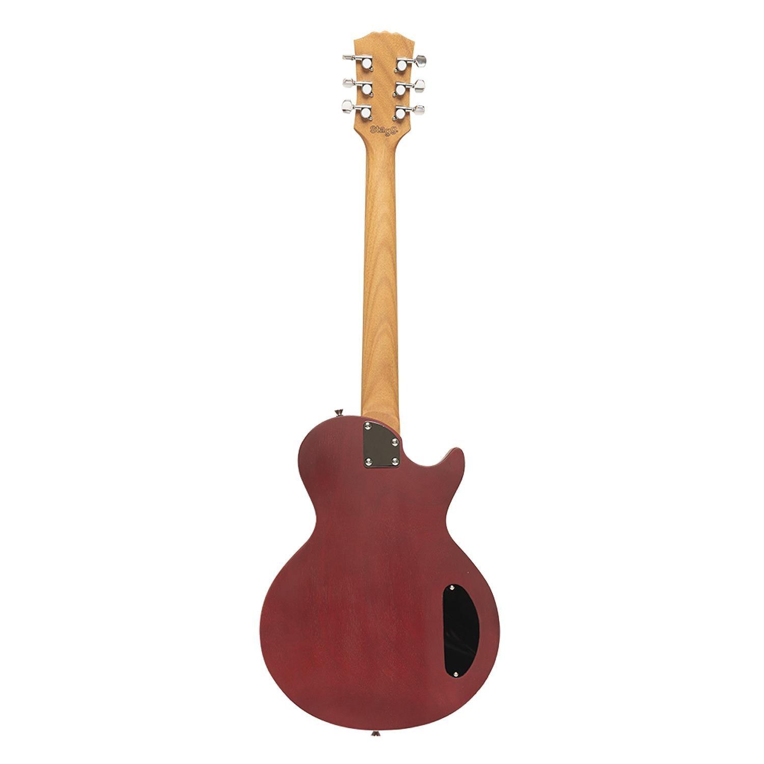 Stagg SEL-HB90 CHRRYL LH CHERRY Standard Mahogany Electric Guitar - DY Pro Audio