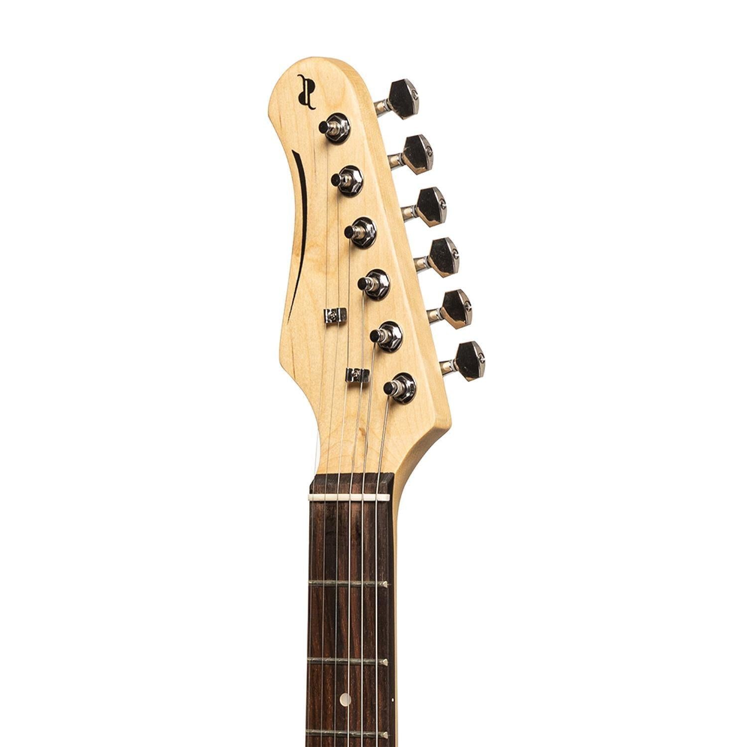 Stagg SES-30 BK Left Hand Standard Electric Guitar - DY Pro Audio