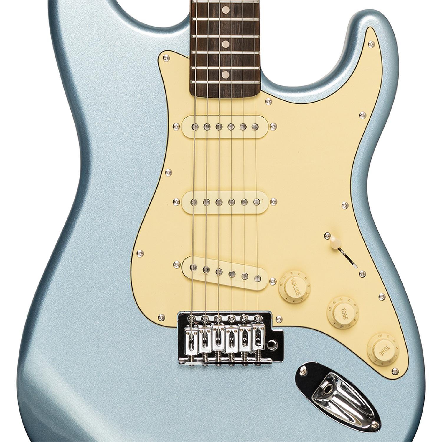 Stagg SES-30 IBM Blue Standard Electric Guitar - DY Pro Audio