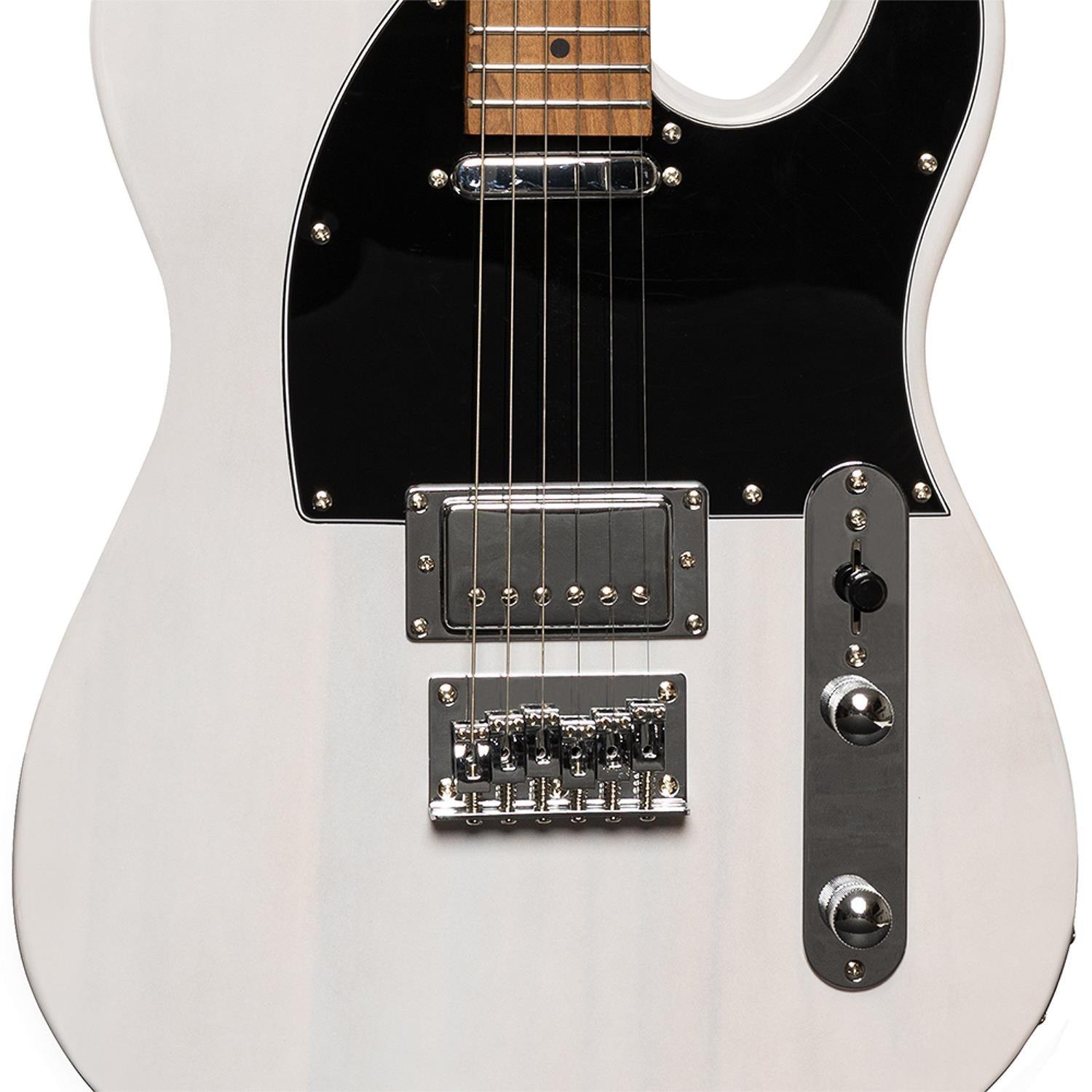 Stagg SET-PLUS WHB White Vintage "T" Plus Series Electric Guitar - DY Pro Audio
