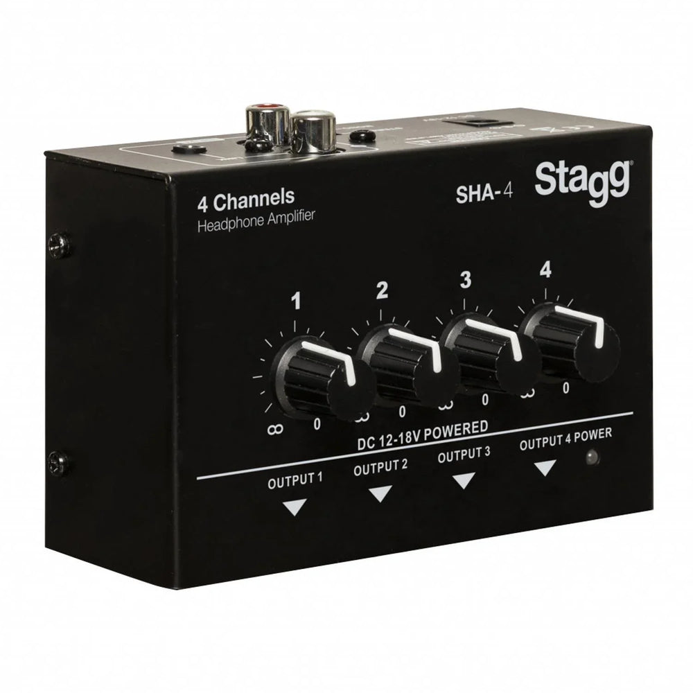 Stagg SHA - 4 4 Channel Headphone Amplifier