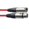 Stagg SMC3 CRD 3m Microphone XLR Cable Red - DY Pro Audio