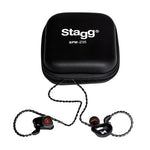 Stagg SPM-235 In Ear IEM Earphones Black - DY Pro Audio