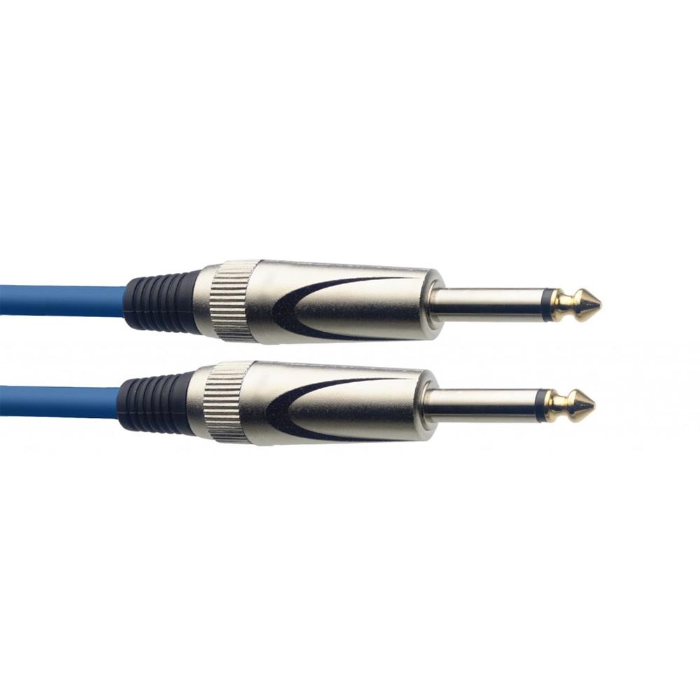 Stagg Straight Jack to Straight Jack Lead 6m Blue | SGC6DL CBL - DY Pro Audio