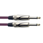 Stagg Straight Jack to Straight Jack Lead 6m Purple | SGC6DL CPP - DY Pro Audio