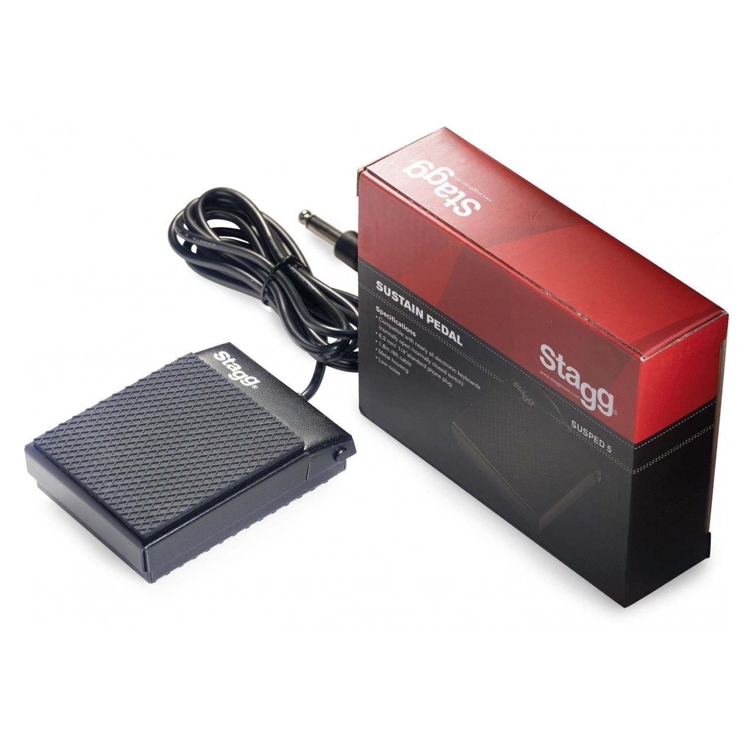 Stagg Susped 5 Keyboard and Digital Piano Sustain Pedal - DY Pro Audio