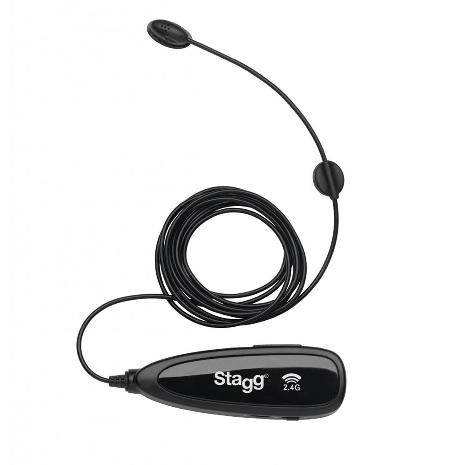 Stagg SUW 12BC Wireless Surface Instrument Microphone - DY Pro Audio