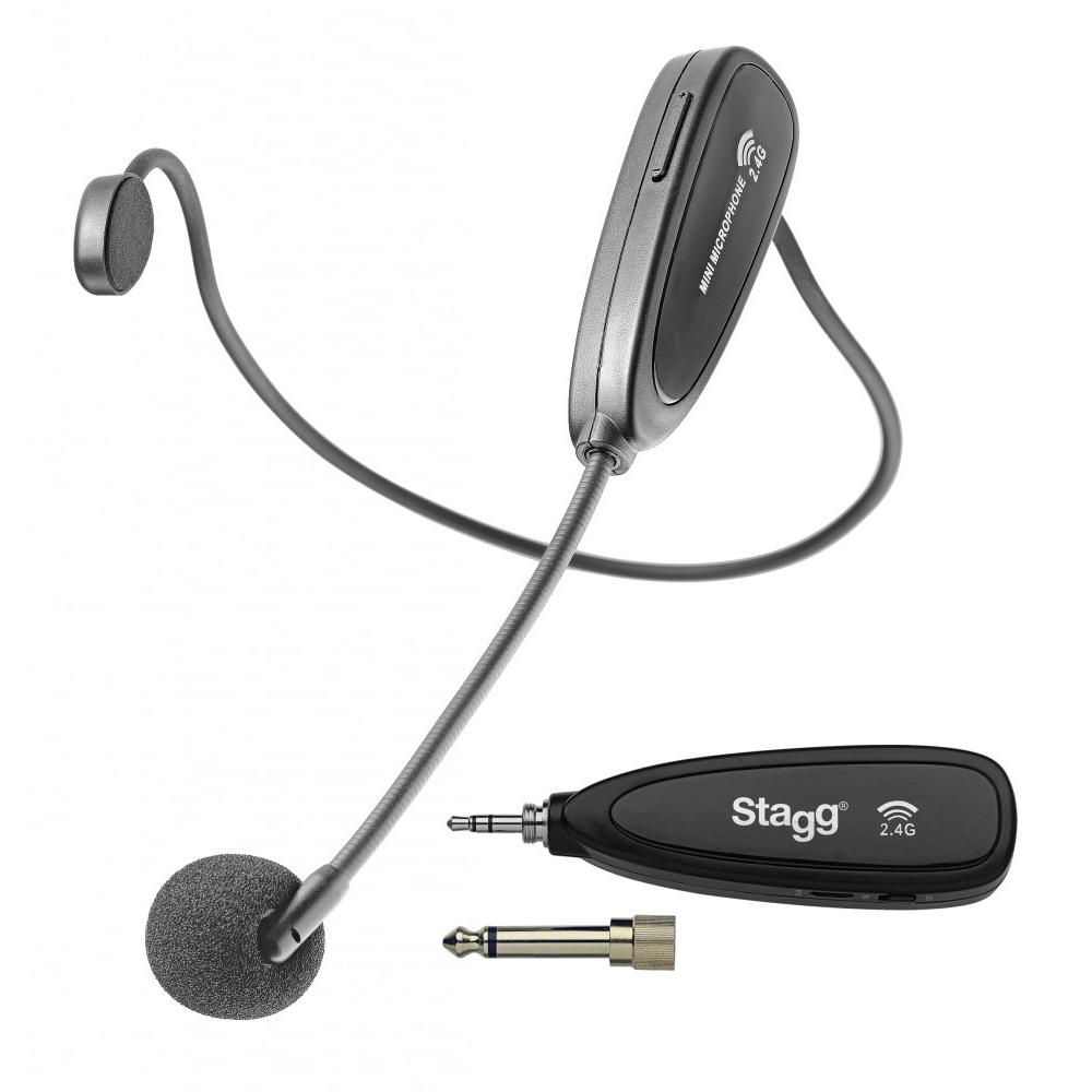 Stagg SUW 12H Wireless Headset Microphone | SUW 12H-BK - DY Pro Audio