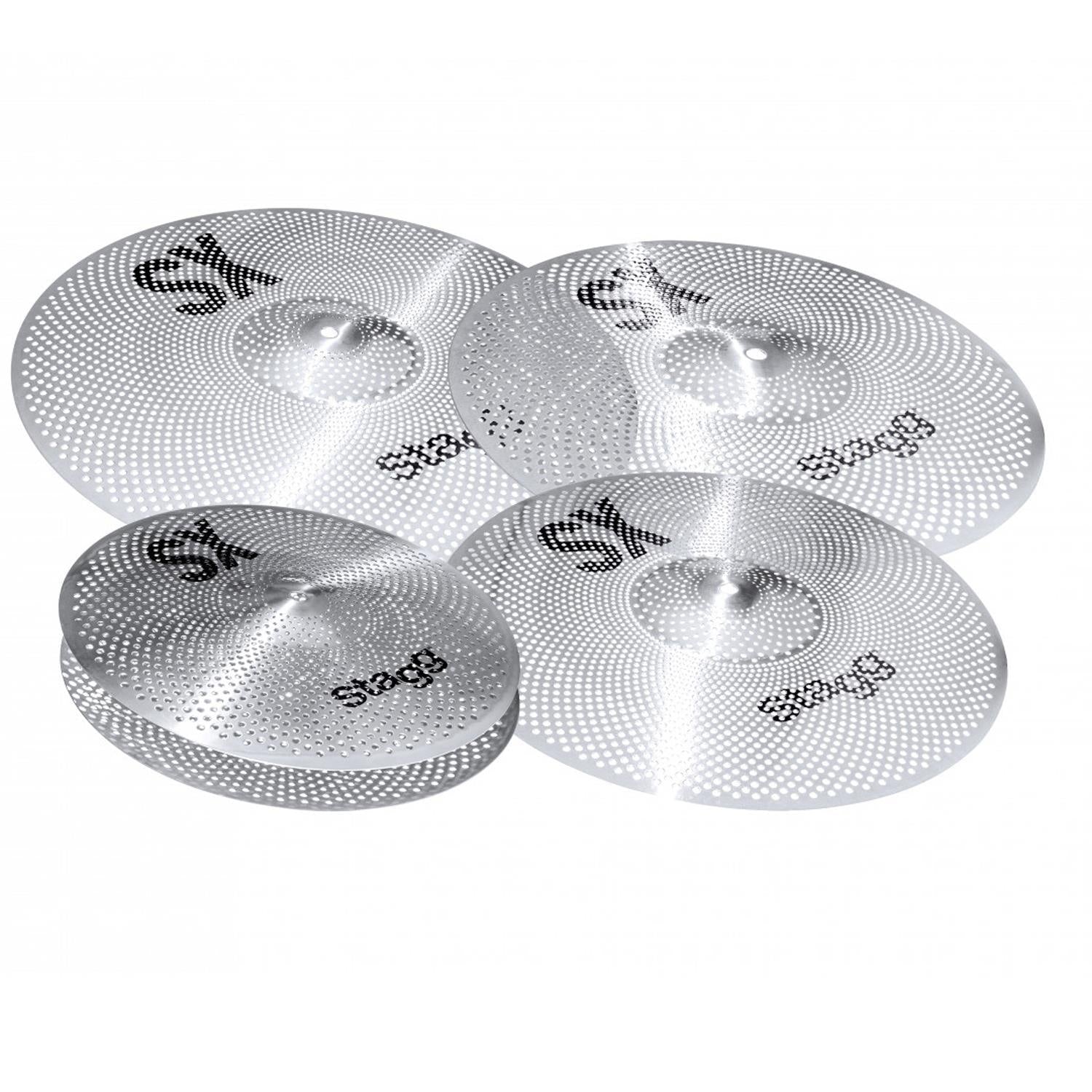 Stagg SXM Low Volume Cymbal Set 14/16/18/20" - DY Pro Audio