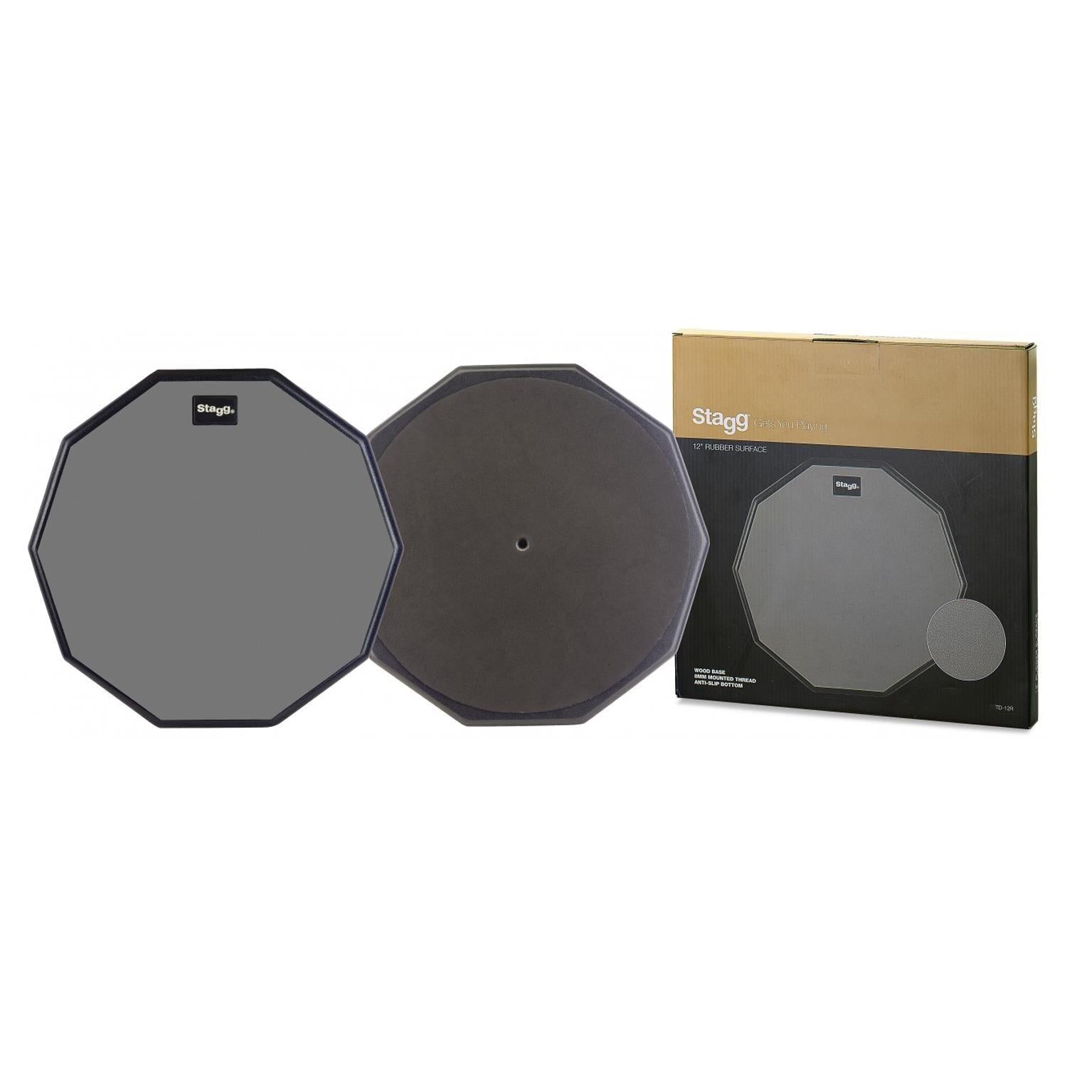 Stagg TD-12R 12" Practice Drum Pad - DY Pro Audio