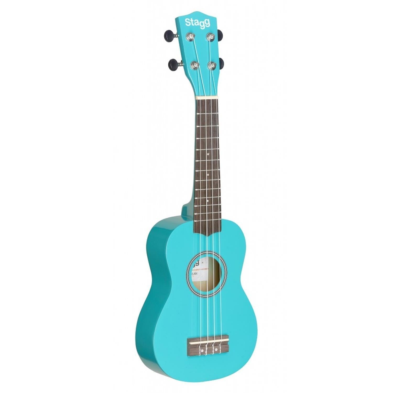 Stagg US-Ocean Blue Soprano Ukulele With Bag - DY Pro Audio