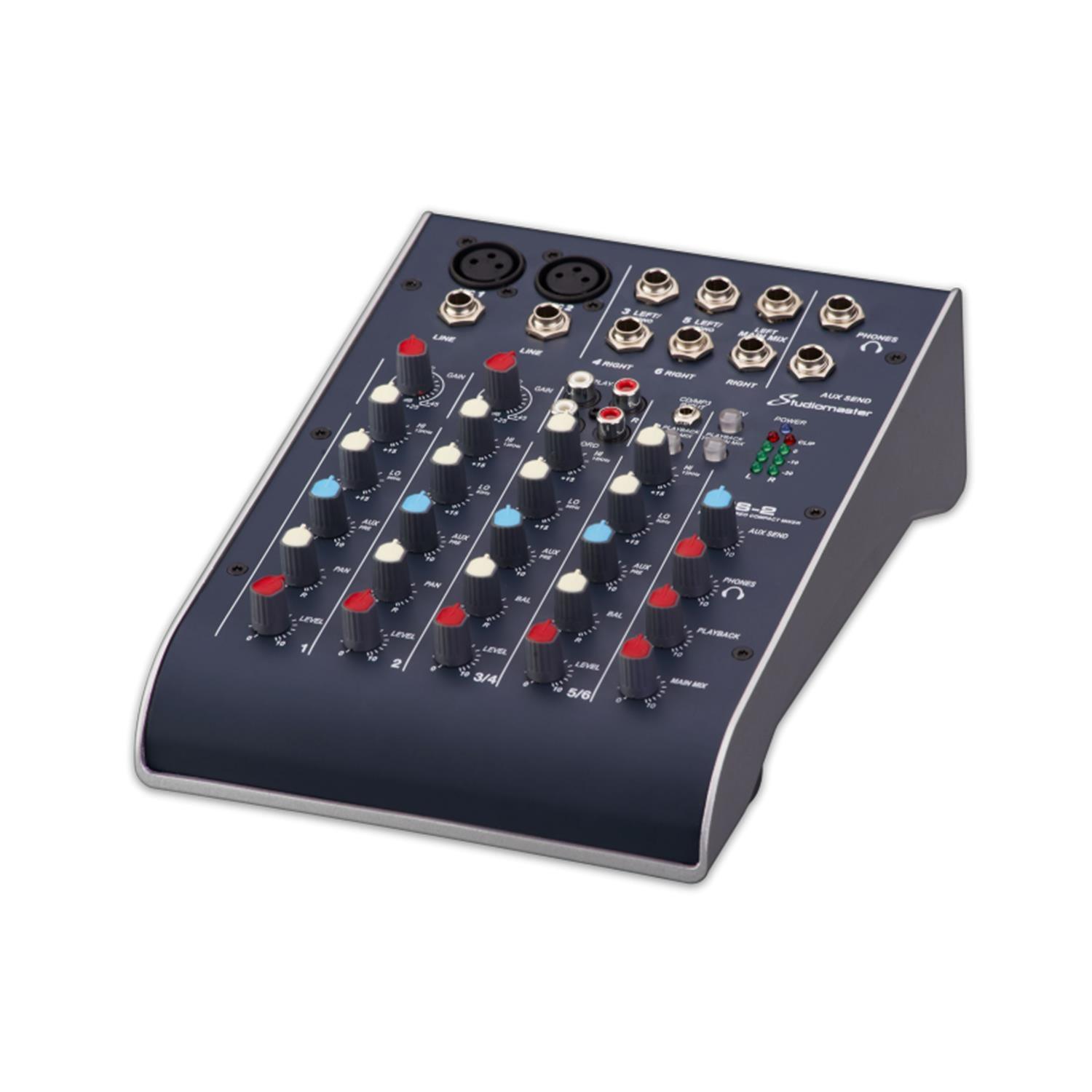 Studiomaster C2-2 2 Channel Compact Mixer - DY Pro Audio