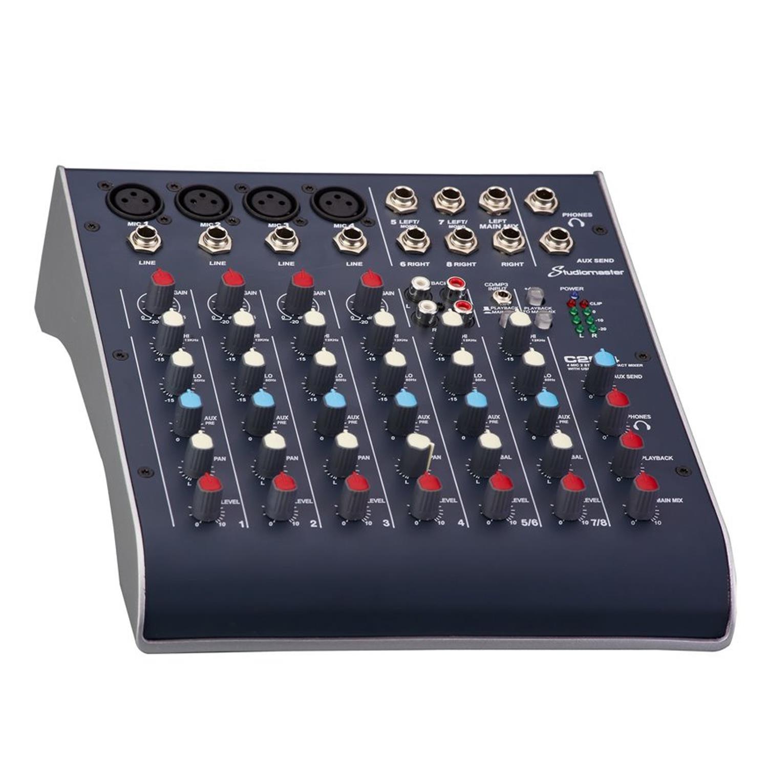 Studiomaster C2-4 4 Channel Compact Mixer - DY Pro Audio