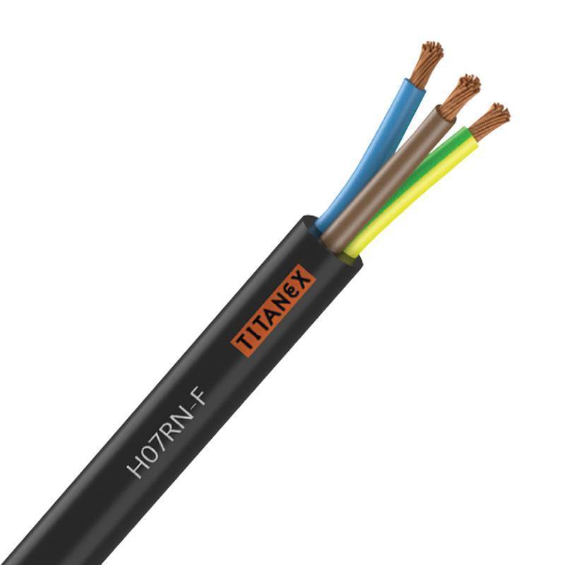 Titanex H07-RNF 1.0mm 3 Core Rubber Cable 100m - DY Pro Audio