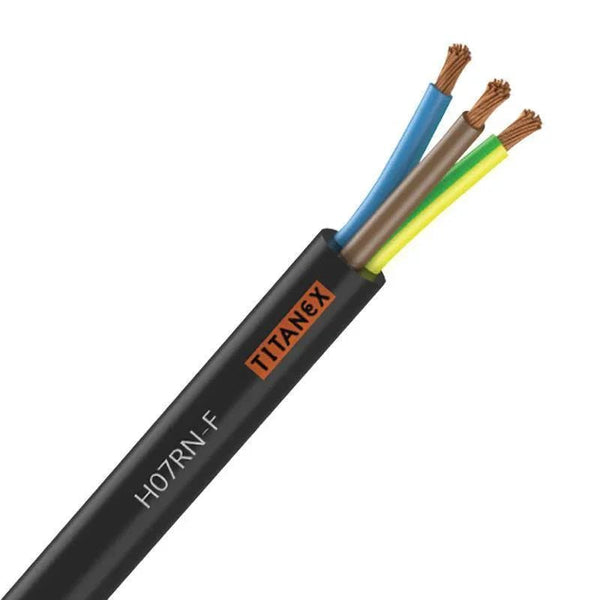Titanex H07 - RNF 4mm 3 Core Rubber Cable 100m