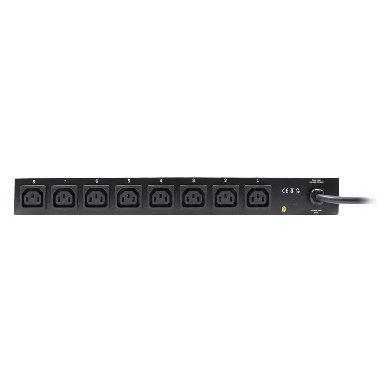 Transcension PC-08 rack switch panel IEC outlets DJ DISCO pack PC08 - DY Pro Audio
