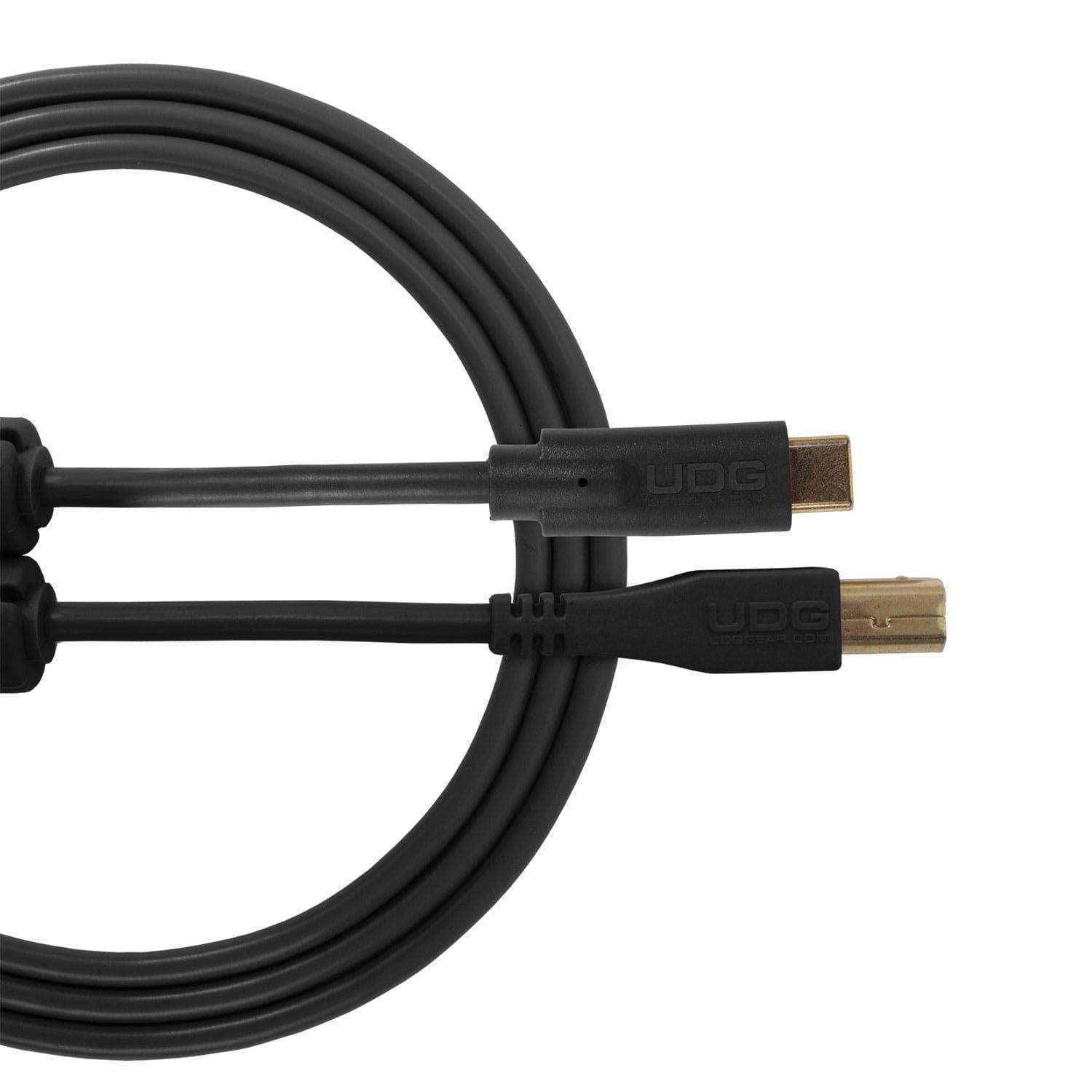 UDG Cable USB 2.0 (Type C-B) Straight 1.5M Black - DY Pro Audio