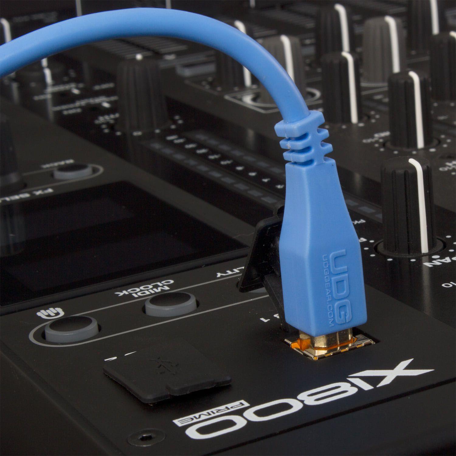 UDG Cable USB 2.0 (Type C-B) Straight 1.5M Blue - DY Pro Audio