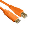 UDG Cable USB 2.0 (Type C - B) Straight 1.5M Orange