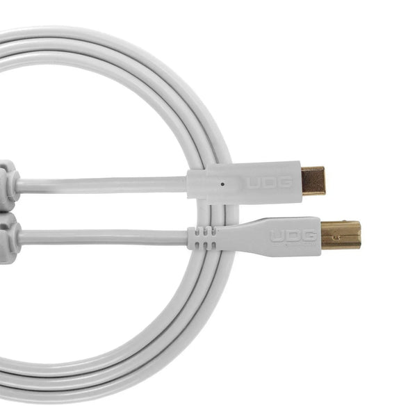 UDG Cable USB 2.0 (Type C - B) Straight 1.5M White