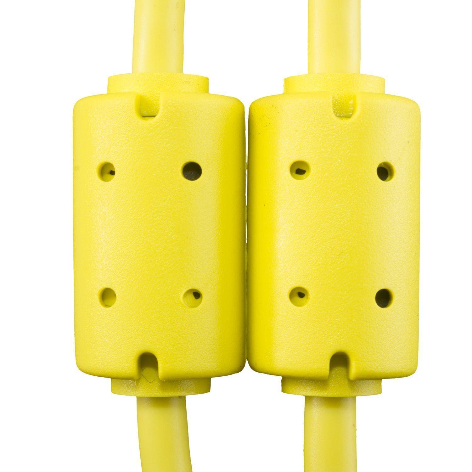 UDG Ultimate Audio Cable USB 2.0 A-B Yellow Angled 3m - DY Pro Audio