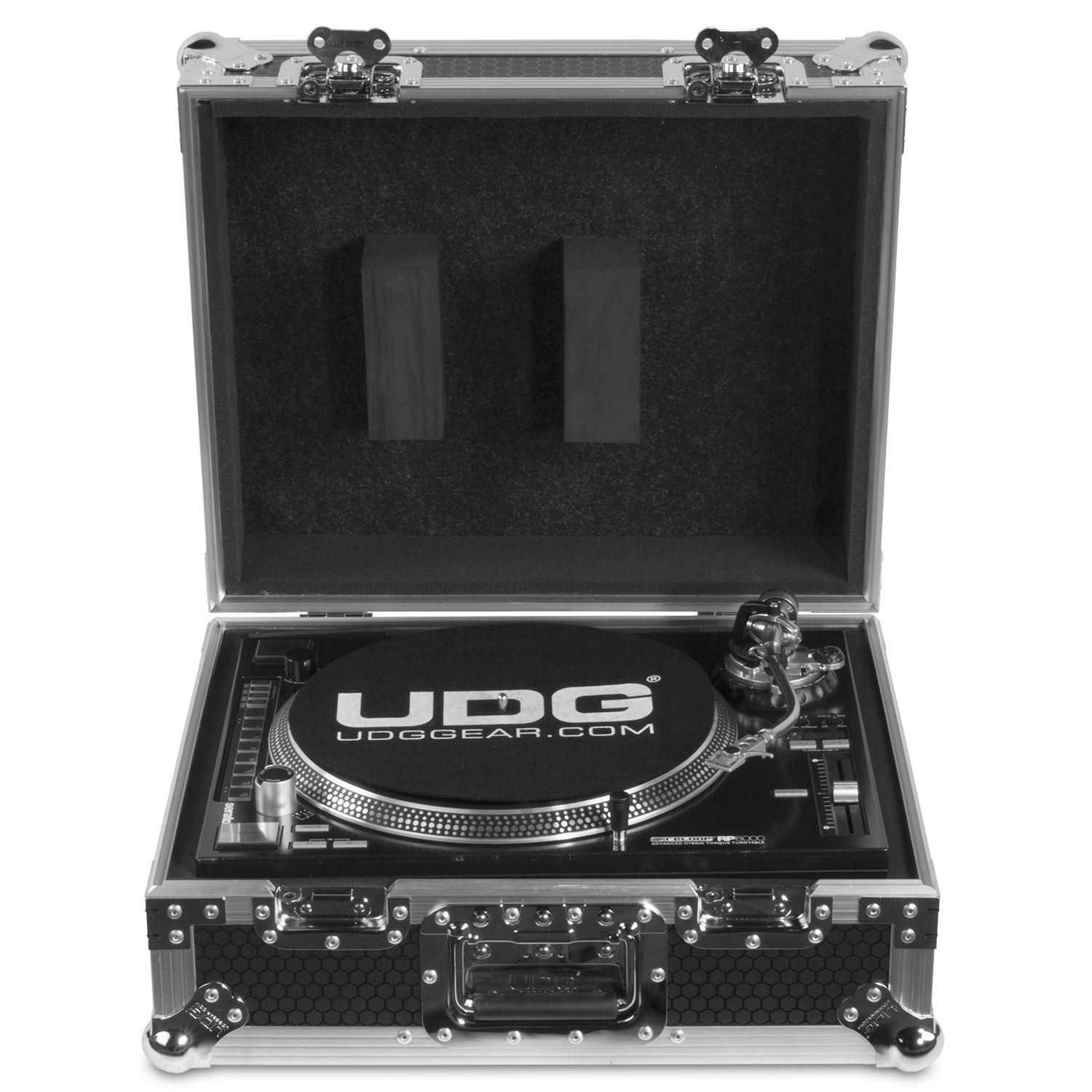 UDG Ultimate Flight Case Multi Format Turntable Silver MK2 - DY Pro Audio