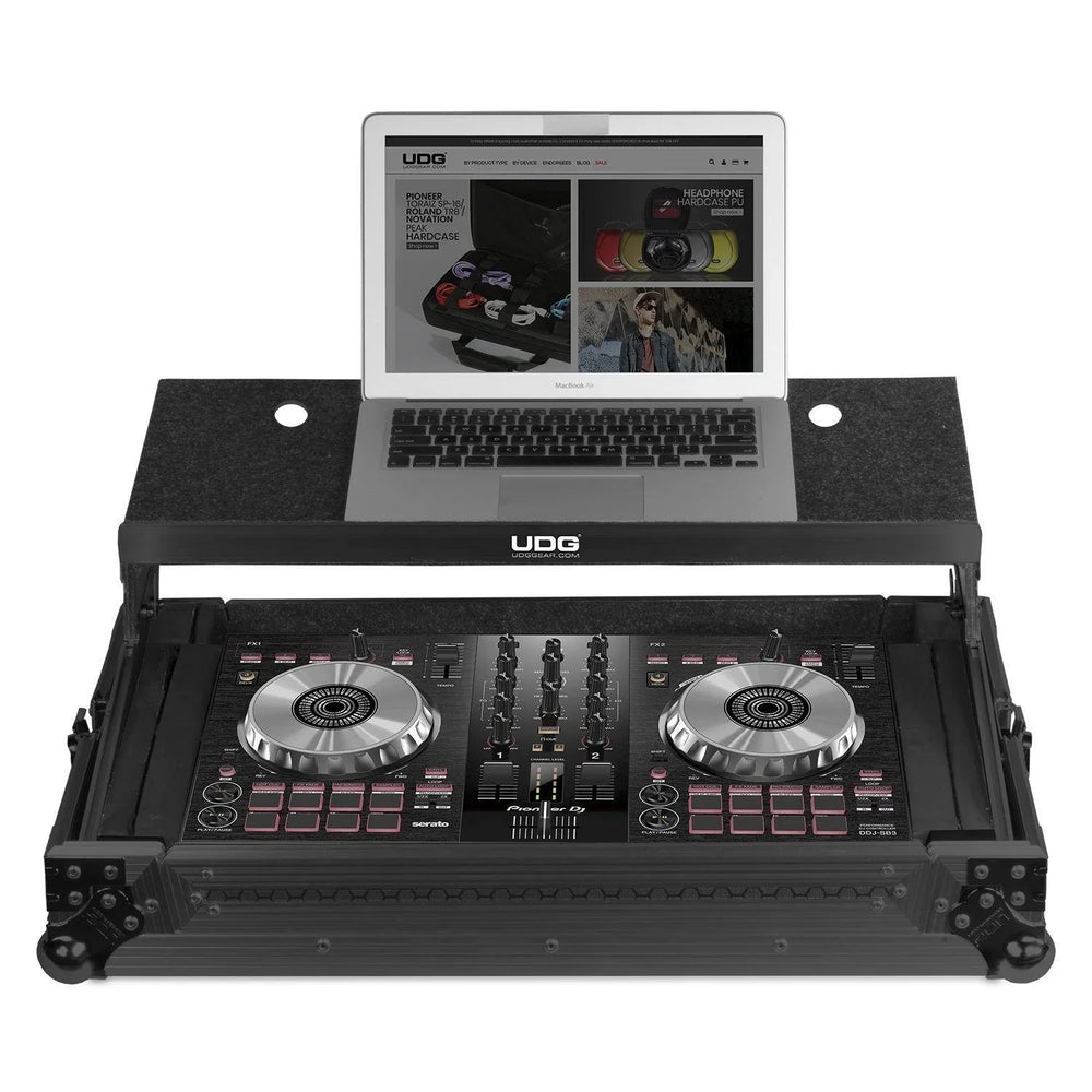 UDG Ultimate Flight Case Multi Format XL Black MK3 Plus (Laptop Shelf) - DY Pro Audio