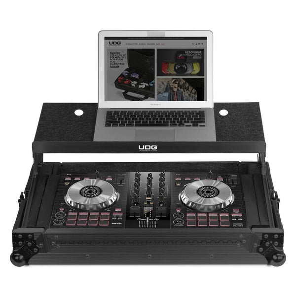 UDG Ultimate Flight Case Multi Format XL Black MK3 Plus (Laptop Shelf) - DY Pro Audio