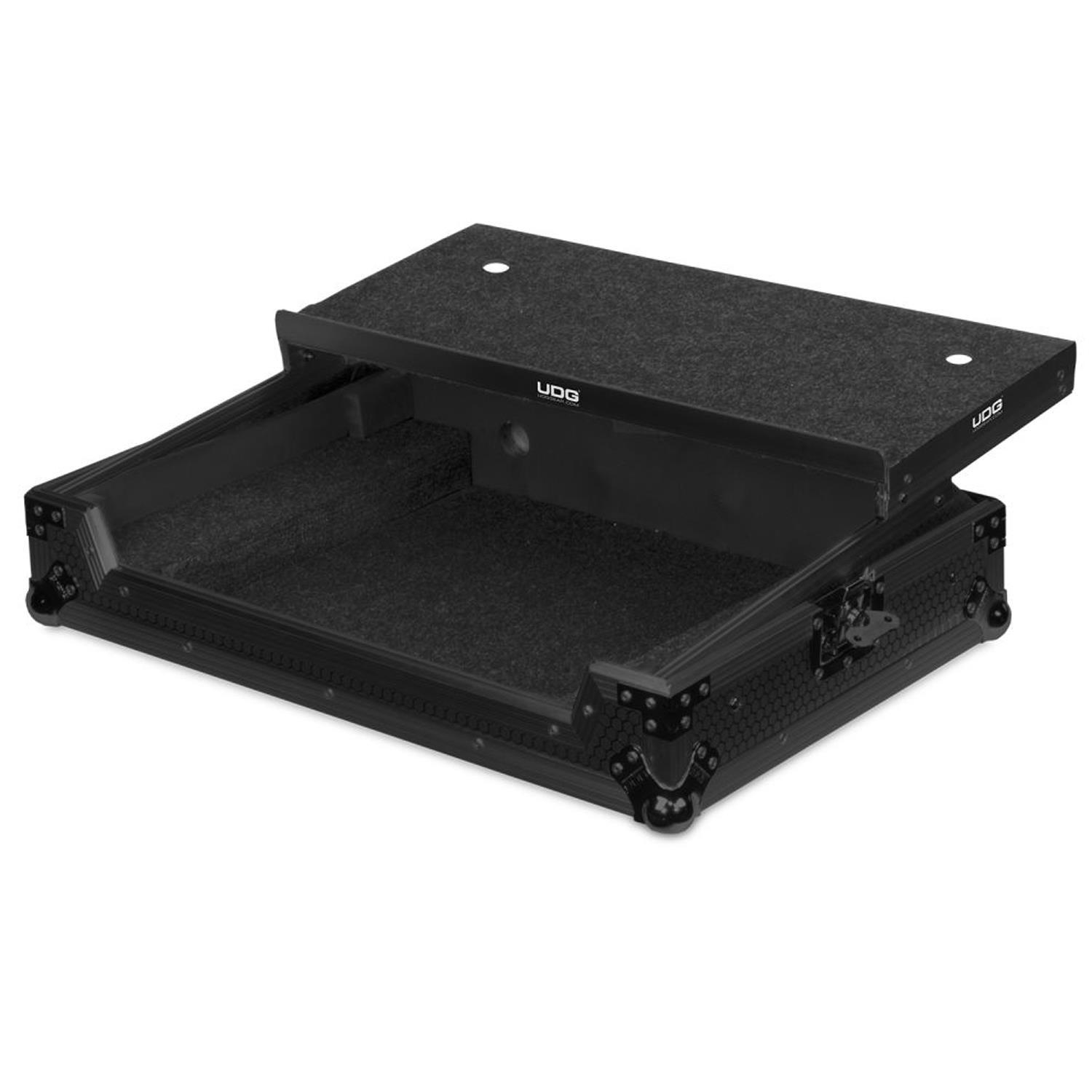 UDG Ultimate Flight Case Pioneer XDJ-RR Black Plus (Laptop Shelf) - DY Pro Audio