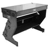 UDG Ultimate Flight Case Portable Z - Style DJ Table Black Plus (Wheels)