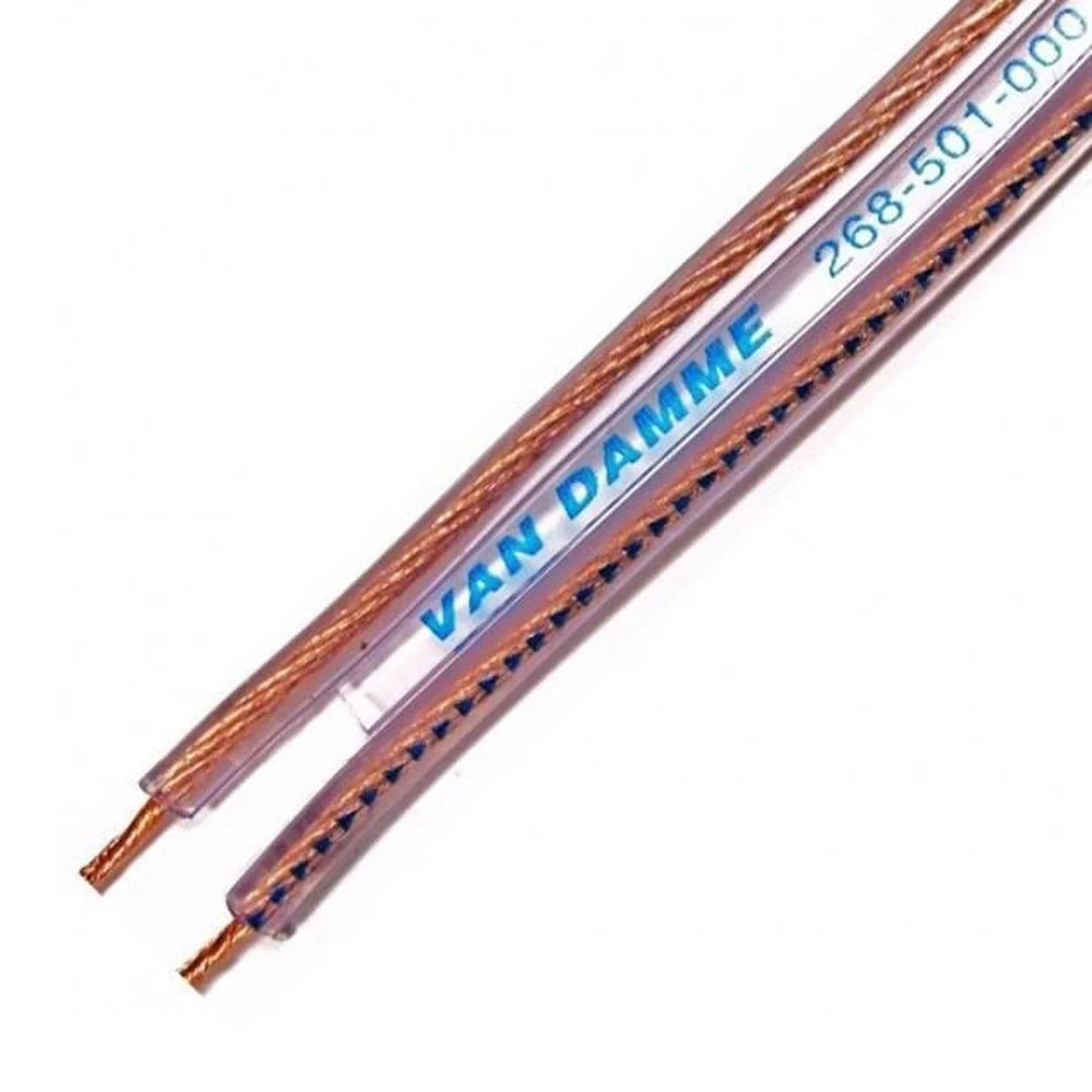 Van Damme loudspeaker 2 x 4.00mm directional hi-fi -100m - DY Pro Audio