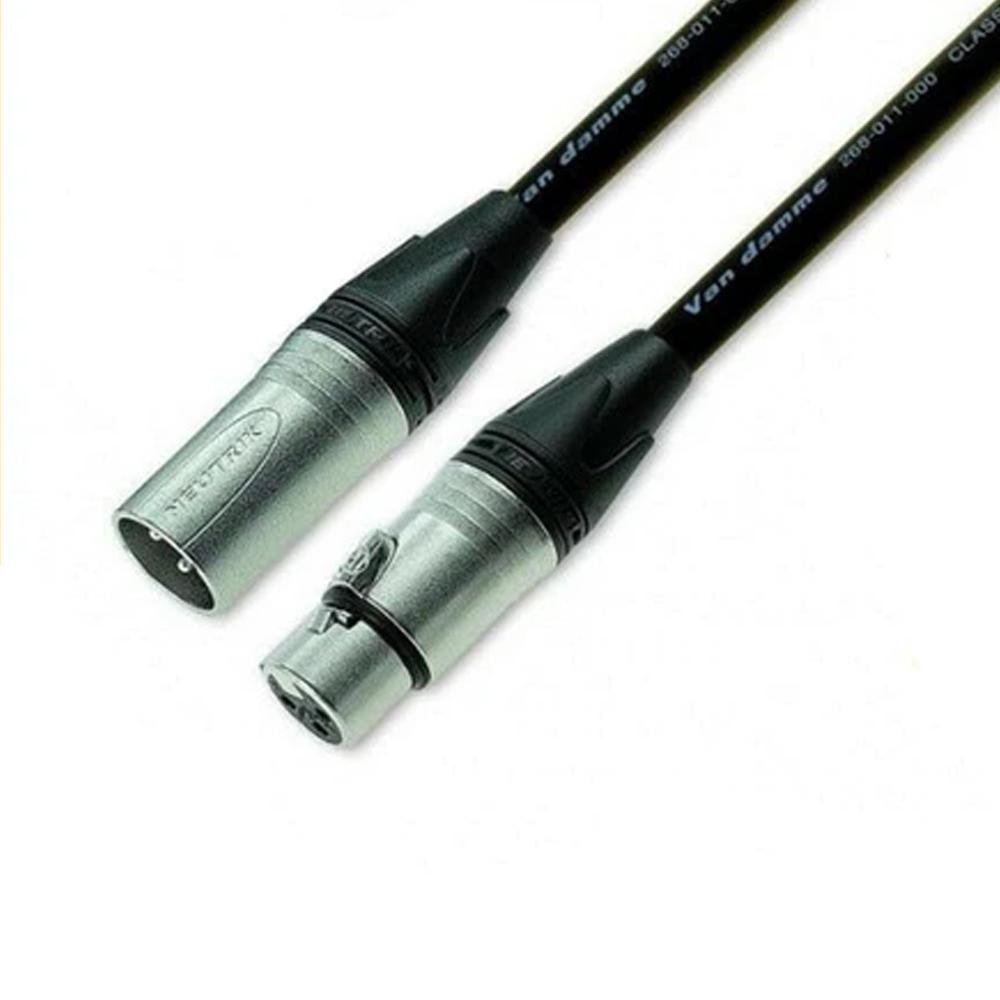 Van Damme Microphone Cable 0.25m - DY Pro Audio