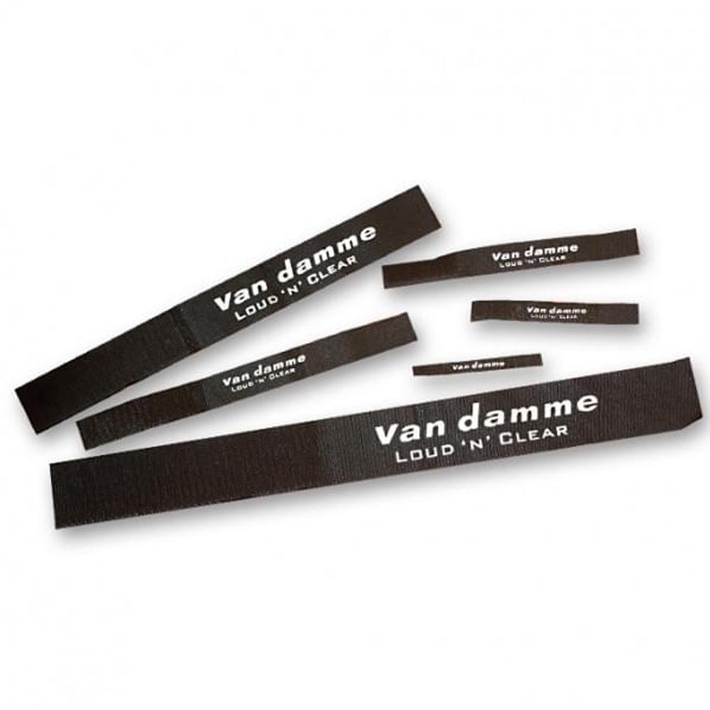 Van Damme Reusable Hook Loop Velcro Cable Ties 16 x 120mm - DY Pro Audio