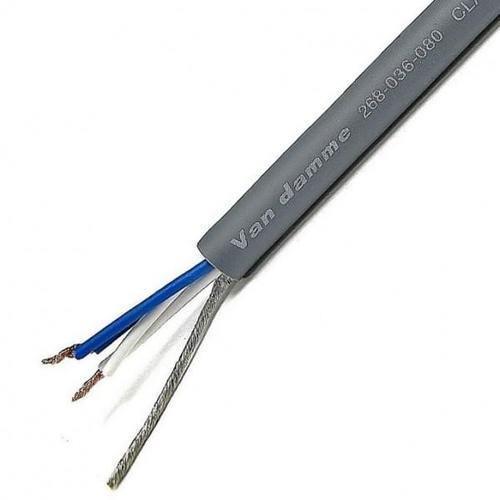 Van Damme Tour Grade Classic XKE Microphone Cable 50m - Grey - DY Pro Audio