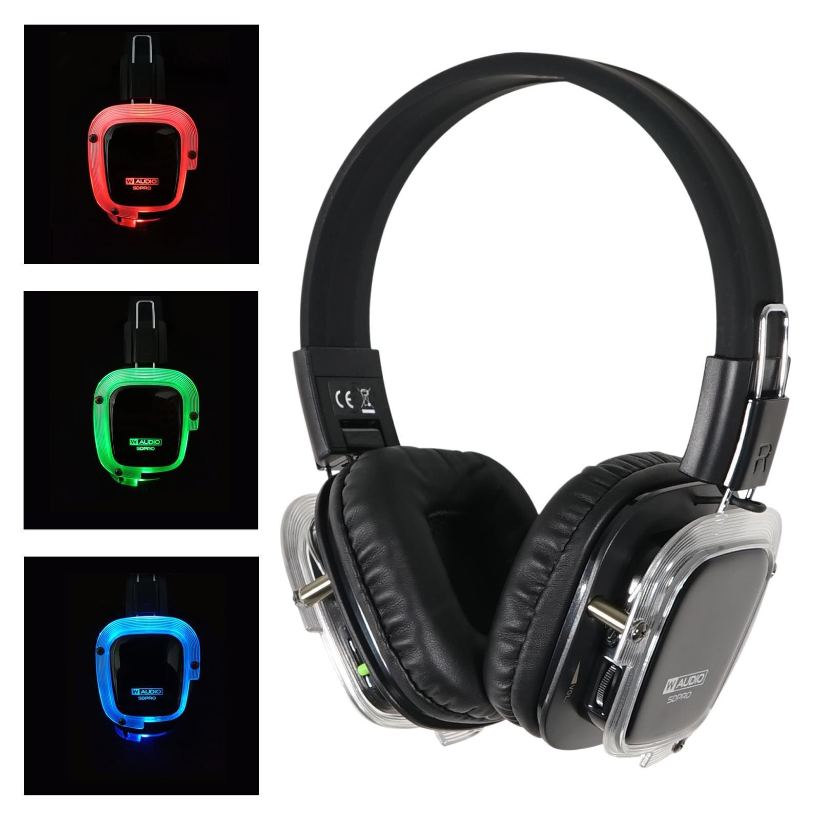 W-Audio SDPRO 3-Channel Silent Disco Headphones - DY Pro Audio