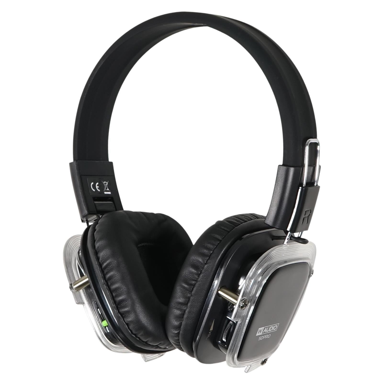 W-Audio SDPRO 3-Channel Silent Disco Headphones - DY Pro Audio