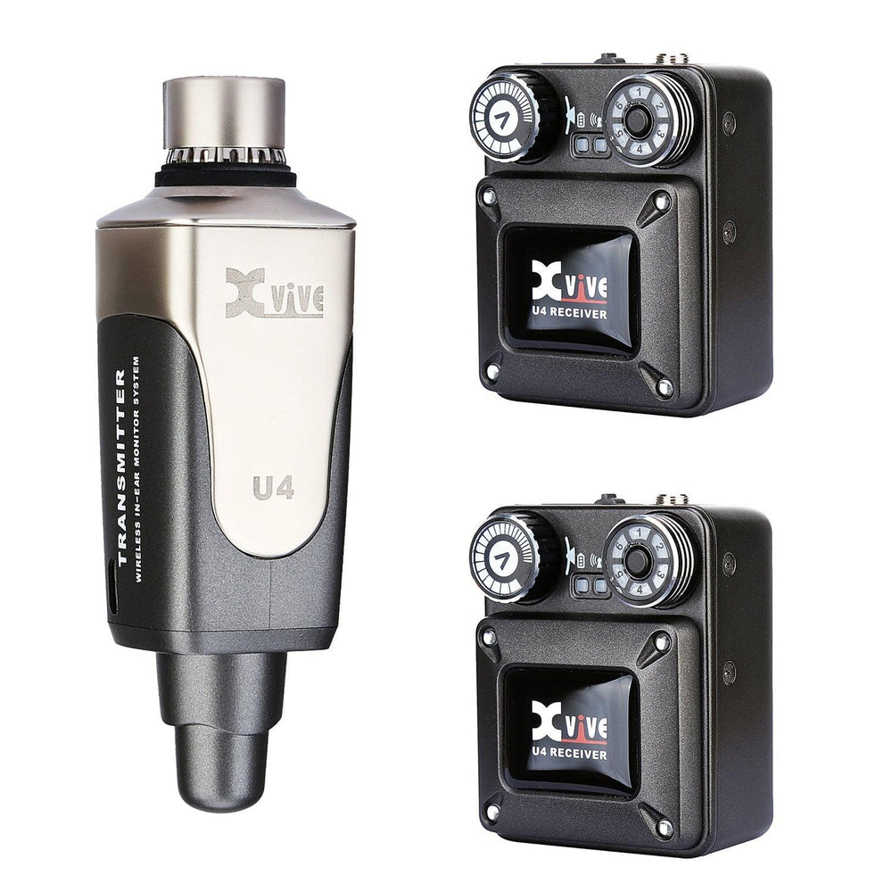 Xvive In-Ear Monitor Wireless System with 2 Receivers - DY Pro Audio
