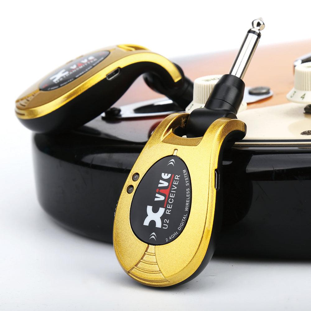 Xvive Wireless Guitar System ~ Gold - DY Pro Audio